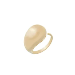 Anel Agnes Gota Folheado a Ouro 18k