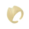Anel Ajustável Mariana Acetinado Folheado a Ouro 18k