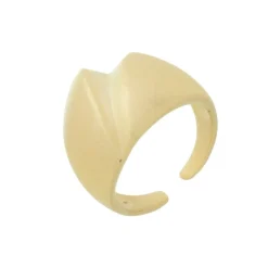 Anel Ajustável Mariana Acetinado Folheado a Ouro 18k