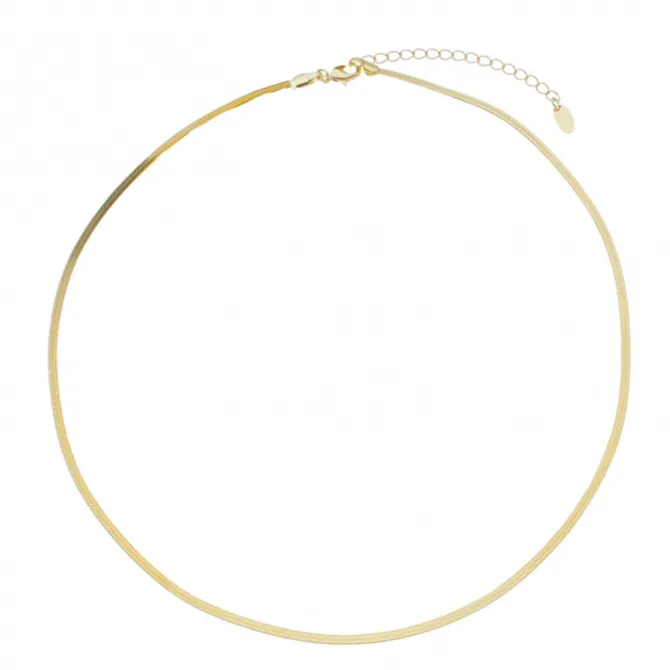 Belly Chain Duda Malha Metal Folheado a Ouro 18k