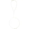 Body Chain Piuka Dua Bolinhas Folheado a Ouro 18k
