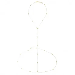 Body Chain Piuka Sienna Zircônias Folheado a Ouro 18k