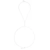 Body Chain Rachel Zircônias Folheado em Ródio Branco