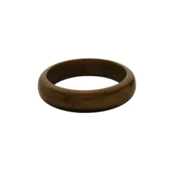 Bracelete Acrílico Fino Maitê Marrom