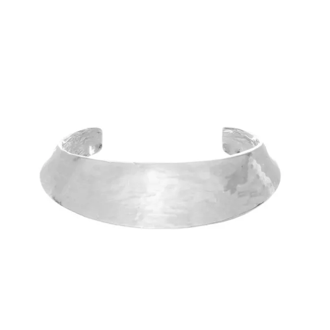 Bracelete Aline Texturizado Prata