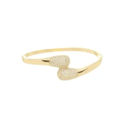 Bracelete Ana Laura Zircônias Folheado a Ouro 18k