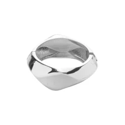 Bracelete Bold Orgânico Cris Prata