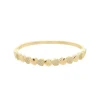 Bracelete Bruna Corações Zircônia Folheado a Ouro 18k