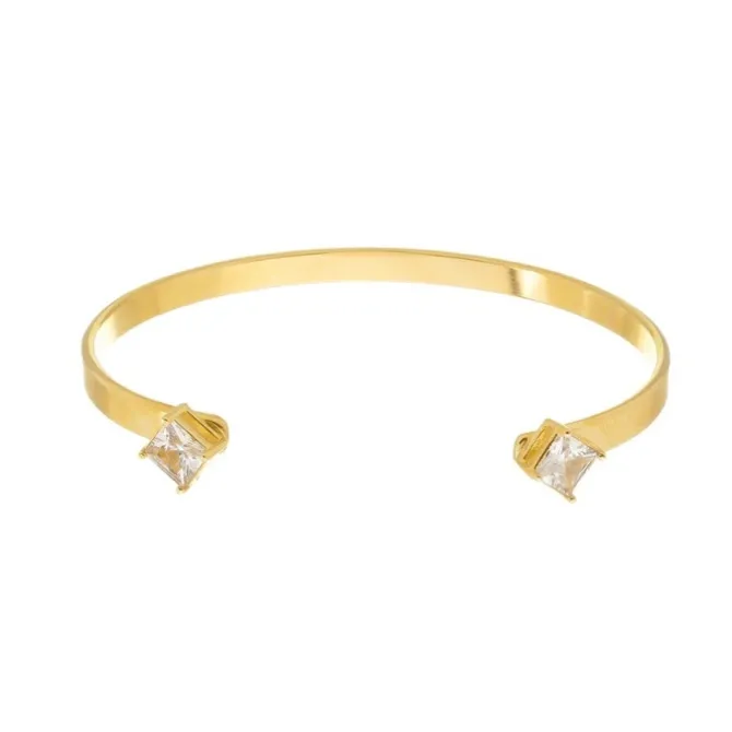 Bracelete Jack Ponto de Luz Folheado a Ouro 18k