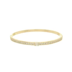 Bracelete Jessi Ponto de Luz Zircônias Folheado a Ouro 18k