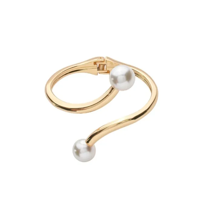 Bracelete Lara Pérolas Dourado
