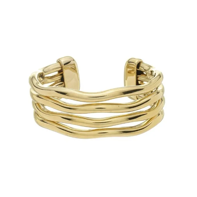 Bracelete Largo Frida Orgânico Dourado