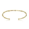 Bracelete Maitê Canutilhos e Bolinhas Folheado a Ouro 18h