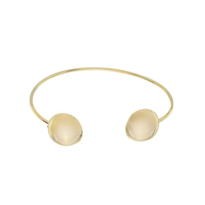 Bracelete Natália Fio Bola Folheado a Ouro 18k