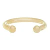 Bracelete Tubo Nicole Folheado a Ouro 18k