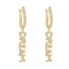 Brinco Argolinha Dream Zircônia Folheado a Ouro 18k
