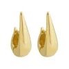 Brinco de Argola Vintage Glenda M Folheado a Ouro 18k