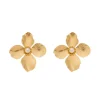 Brinco de Flor Jasmine Dourado