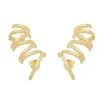 Brinco Ear Cuff Flavia Folheado a Ouro 18k