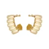 Brinco Ear Cuff Lara Folheado a Ouro 18k