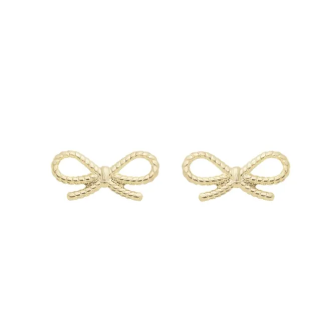 Brinco Nat Lacinho Folheado a Ouro 18k