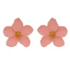Brinco Piuka Flor Jasmim Rosa