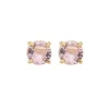 Brinco Ponto de Luz G Amor Hcc Zircônia Folheado a Ouro 18k