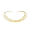 Choker Fios de Metal Folheada a Ouro 18k Ana Laura