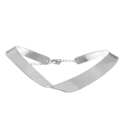 Choker Clarissa Metal Prata