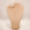 Choker Flor de Pescoço Voal Off White