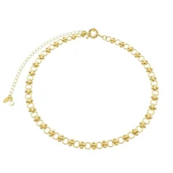 Choker Lavinia Elos Folheada a Ouro 18k