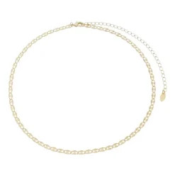 Choker Linda Elos Diamantados Folheada a Ouro 18k