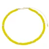 Choker Mari Fimos Amarelo