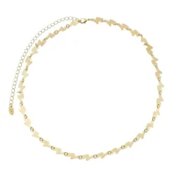 Choker Mini Raios Lp Folheada a Ouro 18k