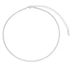 Choker Piuka Riviera Chiara Mini Zircônias Cristal Folheada em Ródio Branco