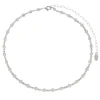 Choker Piuka Sunshine Zircônia Folheado em Ródio Branco