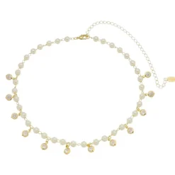 Choker Pérolas Zircônias Folheada a Ouro 18k Nah