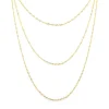 Colar 3 Voltas Amelia Folheado a Ouro 18k