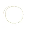 Colar Curto Júlia Mini Elos Folheado a Ouro 18k