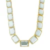 Colar de Chatons Cecilia Folheado a Ouro 18k