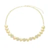 Colar de Coração Juline Zircônias Folheado a Ouro 18k