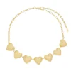 Colar de Coração Marina Folheado a Ouro 18k