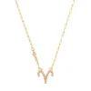 Colar de Signo Zircônias Folheado a Ouro 18k