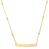 Colar de Signos Plaquinha Folheado a Ouro 18k