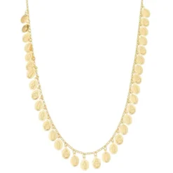 Colar Feminino Mariana Amuletos Folheado a Ouro 18k