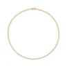 Colar Feminino Riviera Megan 45 cm Zircônias Folheada a Ouro 18k