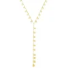 Colar Gravatinha Lea Mini Medalhas Folheado a Ouro 18k