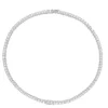 Colar Riviera Dominique Zircônias Folheado em Ródio Branco
