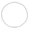 Colar Riviera Elizabeth Zircônias Folheado em Ródio Branco