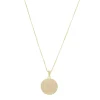 Colar São Bento Medalha M Folheado a Ouro 18k